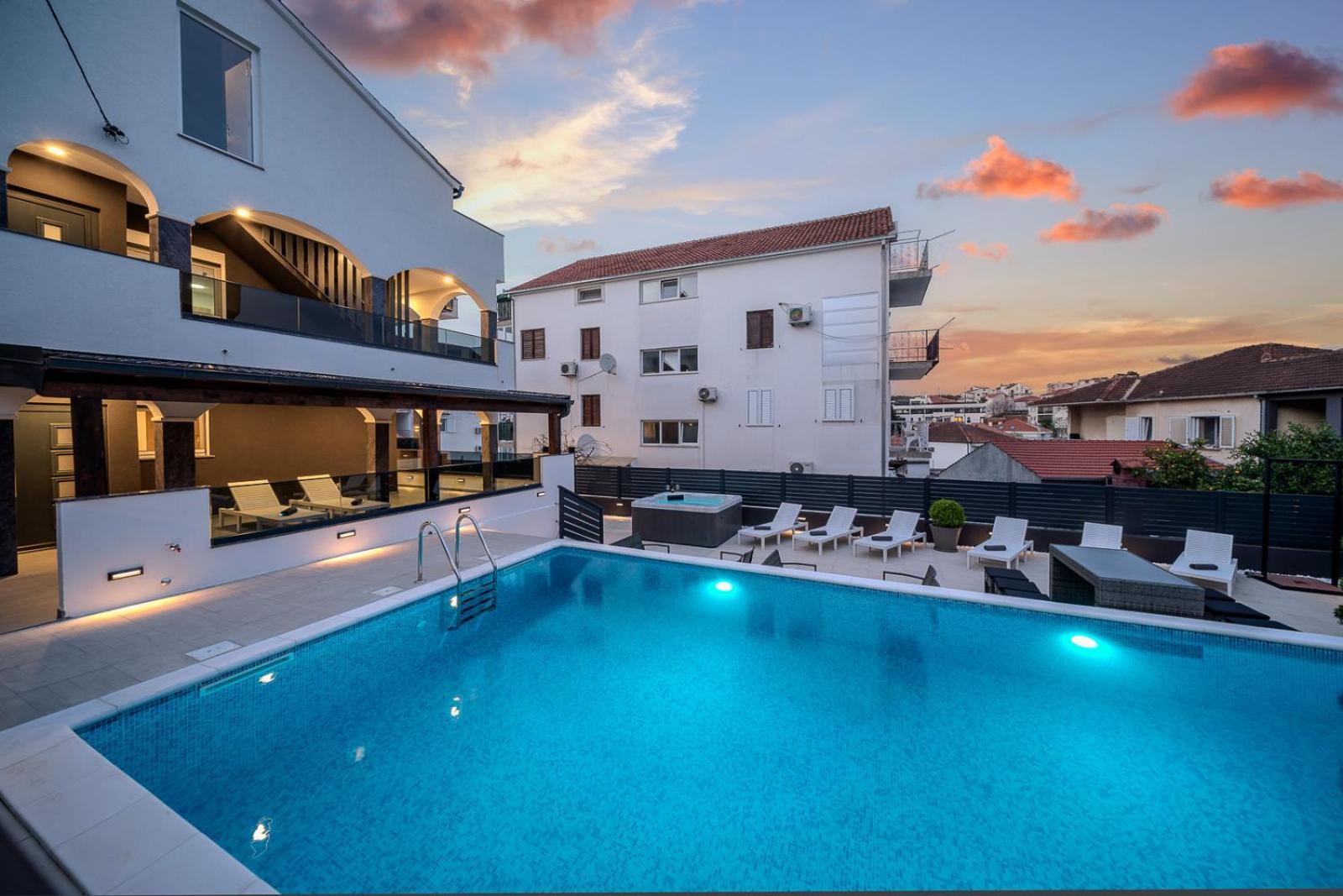 Villa Diamond Trogir Exterior foto